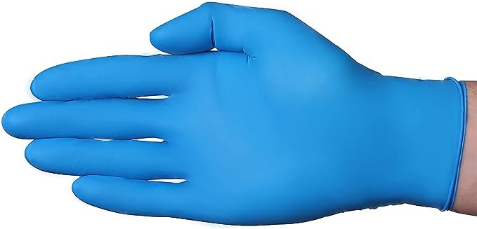 VGuard 4 mil Blue Nitrile Exam Small Gloves